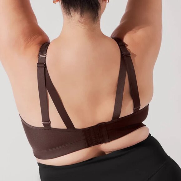POPFLEX Brown Sports Bra - Picture 2 of 11